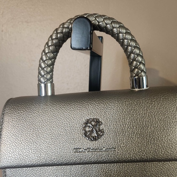 CXL by Christian Lacroix Metallic Hand/Crossbody Bag - Picture 2 of 10